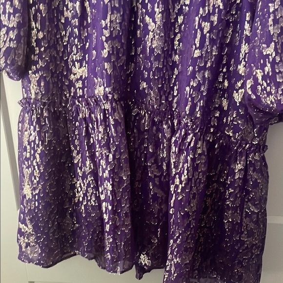 Lilly Pulitzer Purple and Gold Dress - Picture 5 of 5